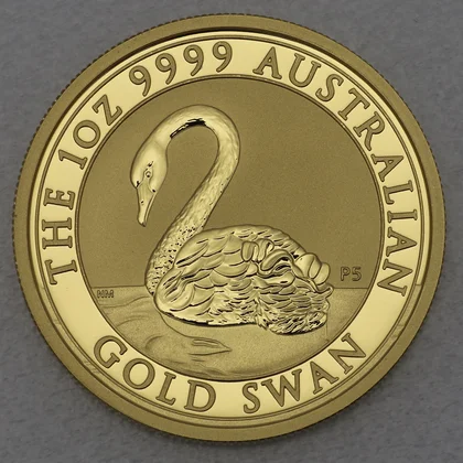 1oz Golden Swan Australien 2021