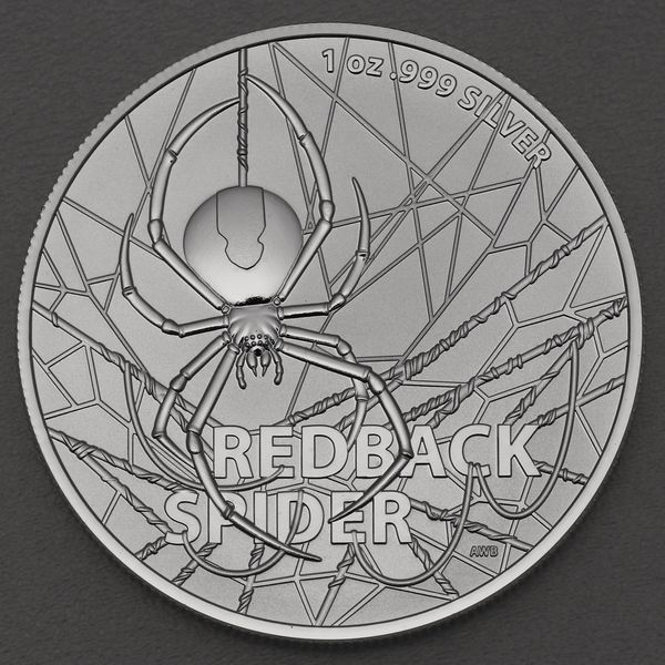 Silbermünze 1oz Australias Most Dangerous - 2020 Redback Spider