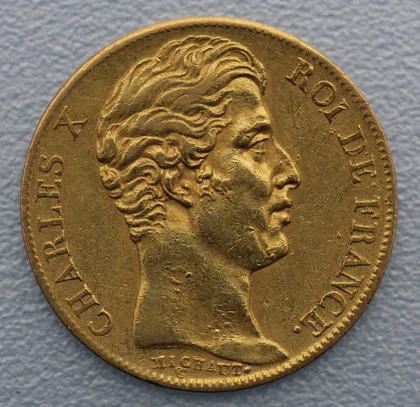 Goldmünze Charles X 20 Francs
