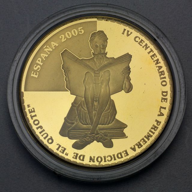 400 Euro Goldmünze Spanien 2005