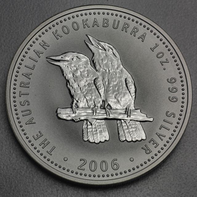 Kookaburra Silbermünze 2006