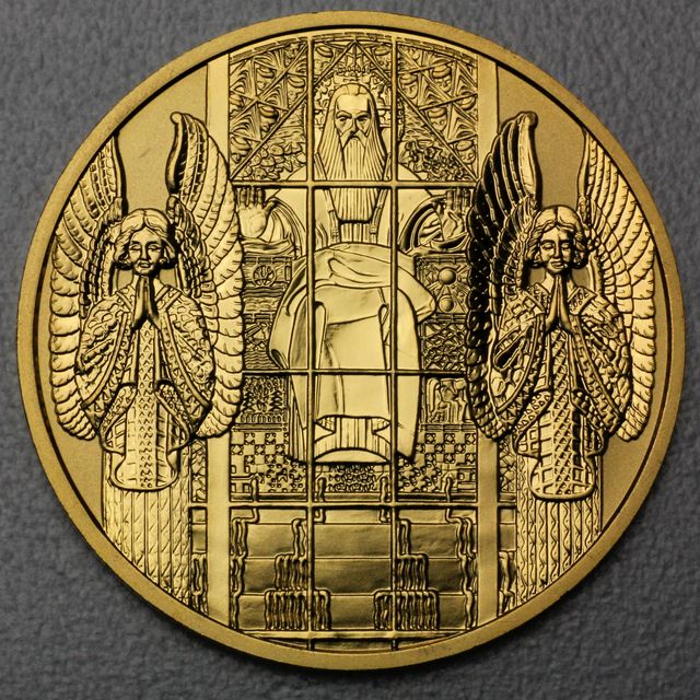 100 Euro Goldmünze Österreich 2005 Kirche am Steinhof