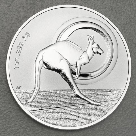 Silbermünze "Kangaroo" 2021 (Frosted)