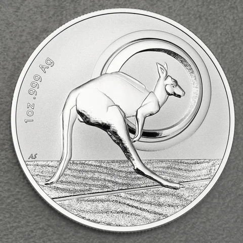 Silbermünze "Kangaroo" 2021 (Frosted)