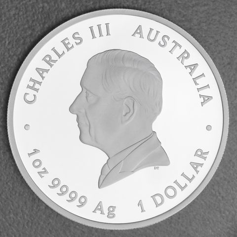Silbermünze 1oz Australian Quokka 2024 koloriert
