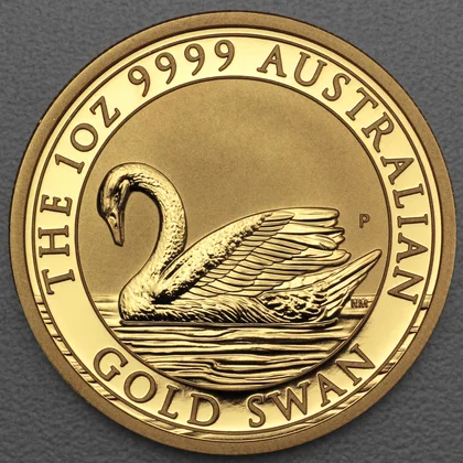 Australian Golden Swan Goldmünzen