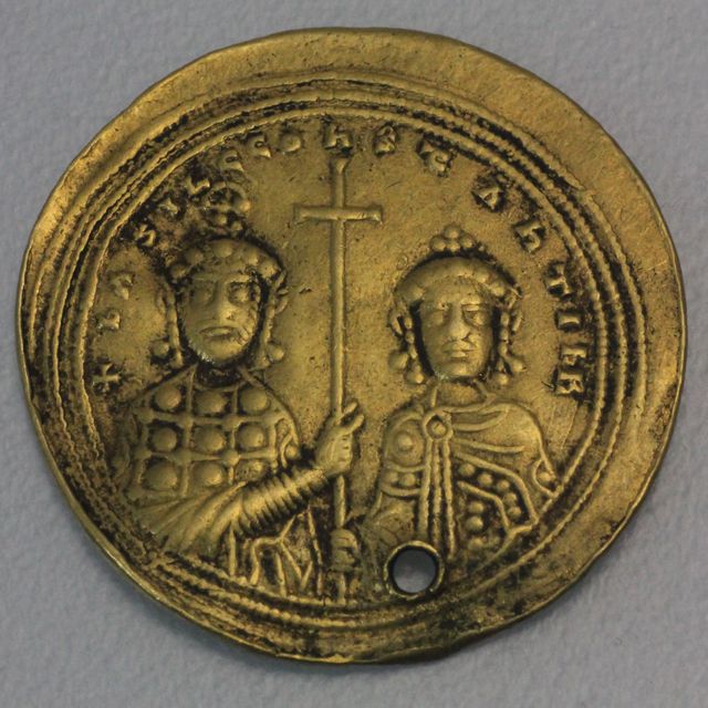 Solidus Goldmünze Byzanz
