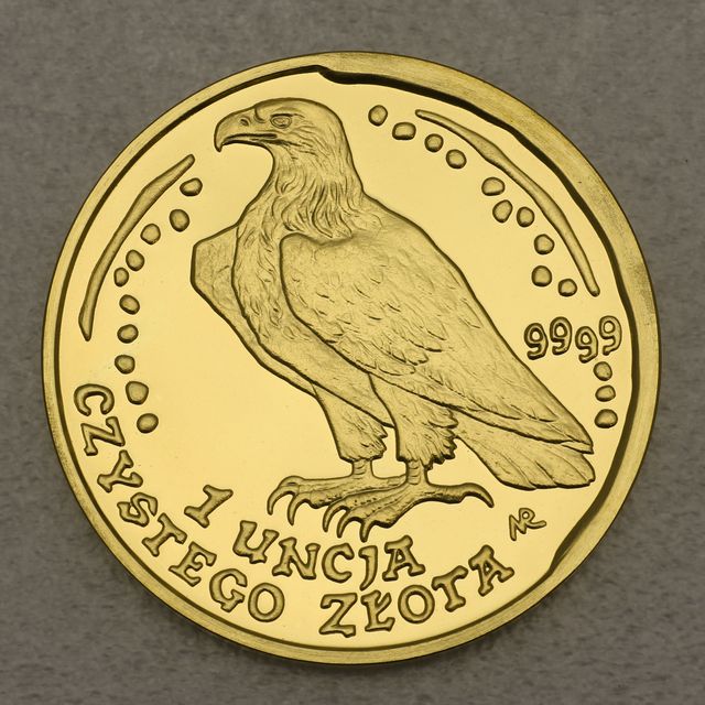 Goldmünze Golden Eagle Polen 1oz 1997