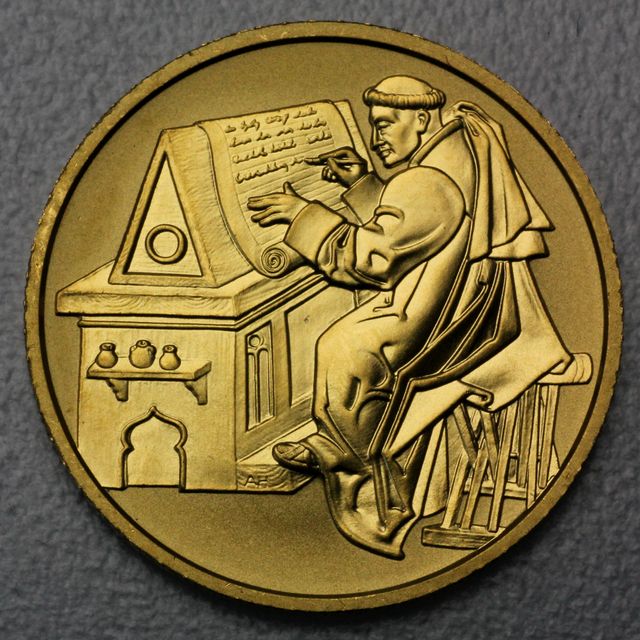 Goldmünze 50 Euro Österreich 2002 - Orden und die Welt - 2000 Jahre Christentum