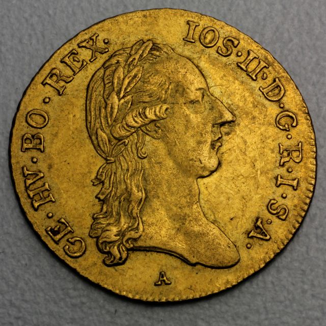 1 Golddukaten Münze Österreich 1788 Joseph II