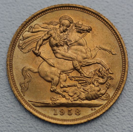 Englische Goldmunzen Grossbritannien Sovereign Britannia Esg