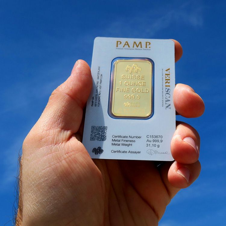 1 oz Goldbarren Fortuna von PAMP