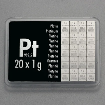 20g CombiBar® Platintafelbarren
