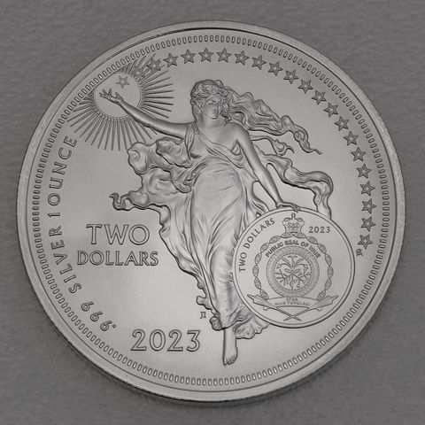 Silbermünze 1oz Niue "Icons of Inspiration" - 2023 Marie Curie