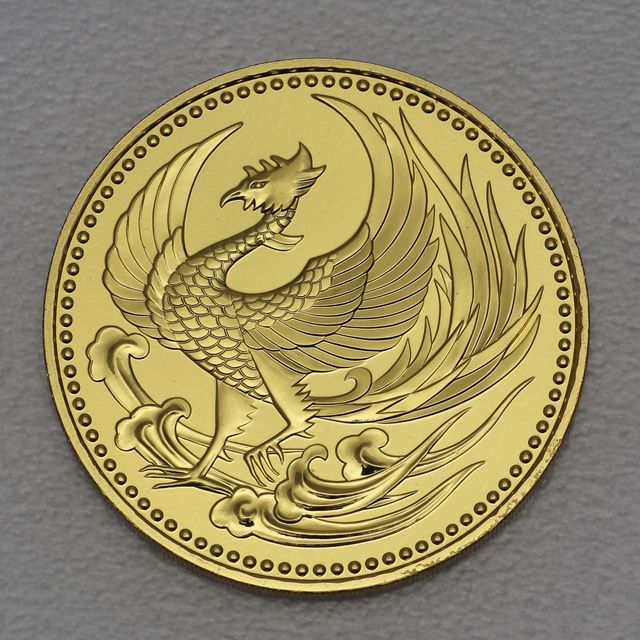 Goldmünze 30g &quot;100000 Yen Phoenix 1990&quot; (Japan)