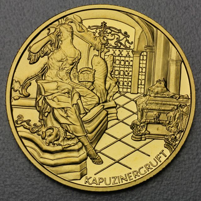 1000 Schilling Goldmünze Österreich 1999 Kaiser Karl I