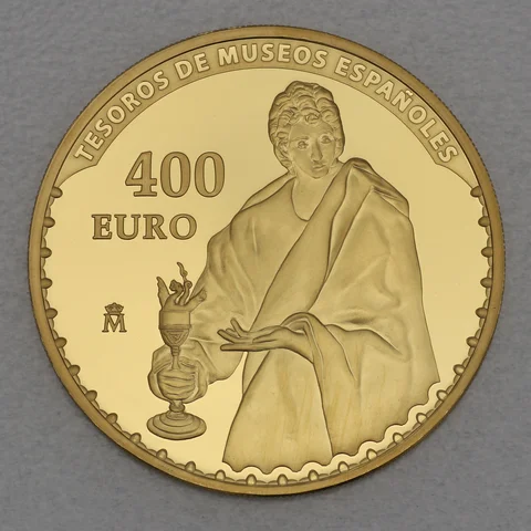 Goldmünze 400 Euro Spanien 2014 El Greco