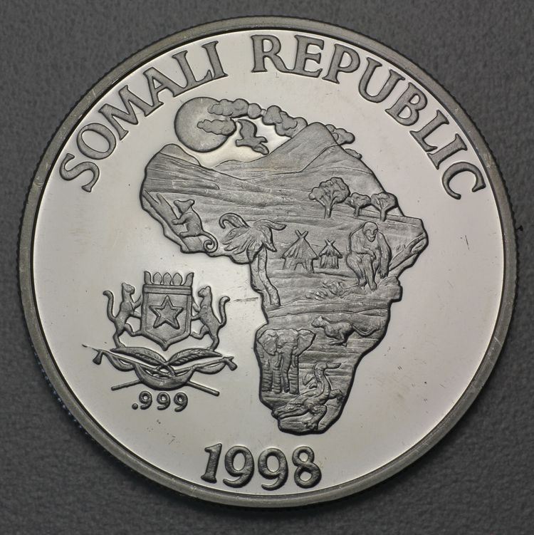 Somalia Republik Silber