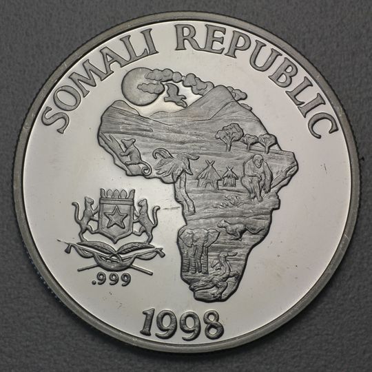 Somalia Republik Silber
