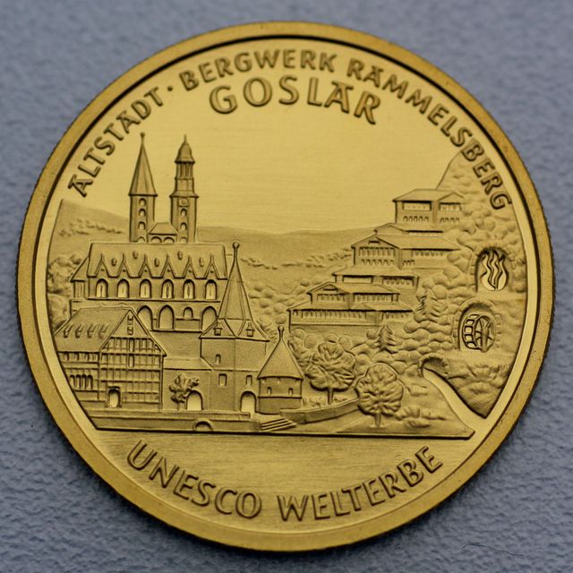100 Euro Goldmünze Deutschland Goslar 2008