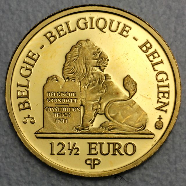 12,5 Euro Goldmünzen Belgien 2006