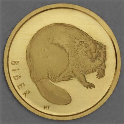 20 Euro Goldmünze "Biber" 2024