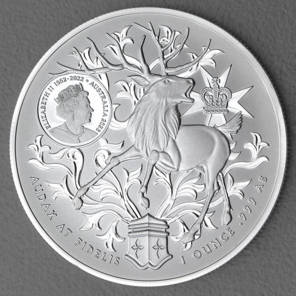 Silbermünze 1oz Coat of Arms - 2023 Queensland