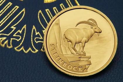 20 Euro Goldeuro Goldmünze "Steinbock" 2023 aus BRD