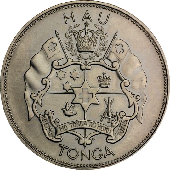 Tonga Palladiummünze Hau