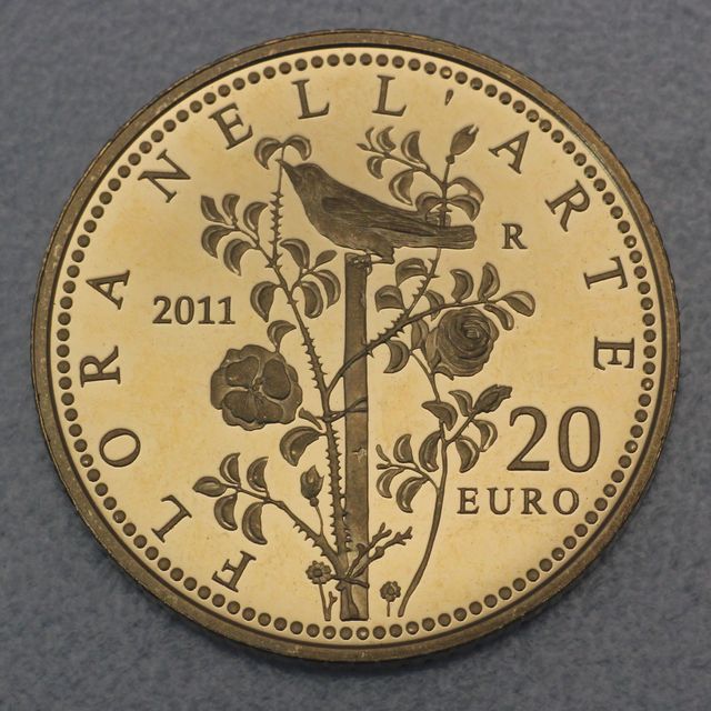 20 Euro Goldmünze Italien 2011 Flora Nell&#039;Arte