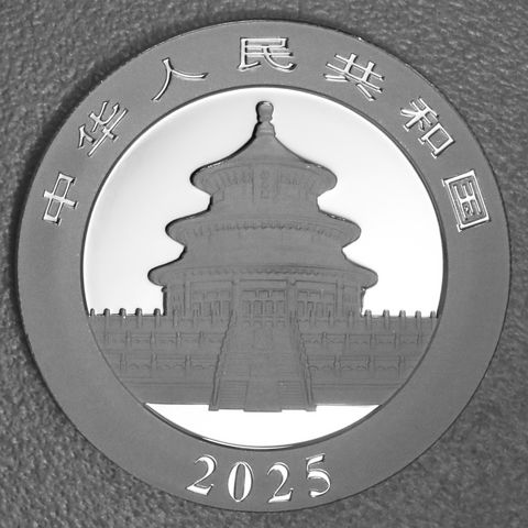 30g Silbermünze Panda, 2025