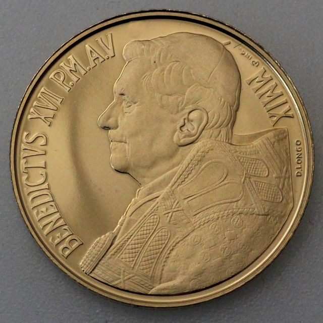 20 Euro Goldmünze Vatikan 2009