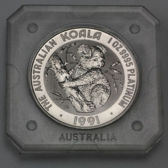 Platinmünze Koala 1991