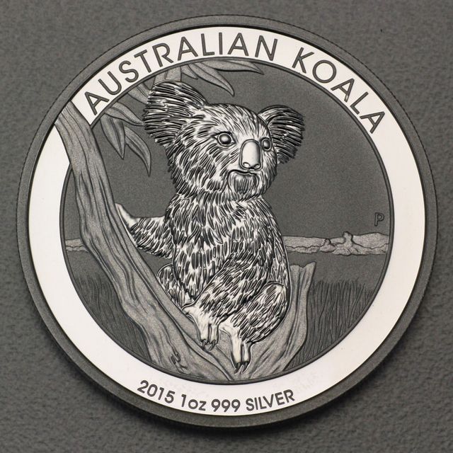 Australian Koala Silbermünze 1oz 2015