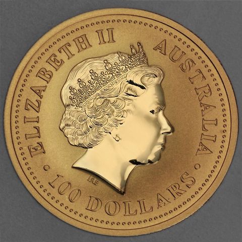 Australian Nugget-Kangaroo, Goldmünze, 1999, Queen Elizabeth II