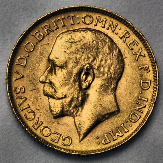 Sovereign Goldmünze Kanada König Georg