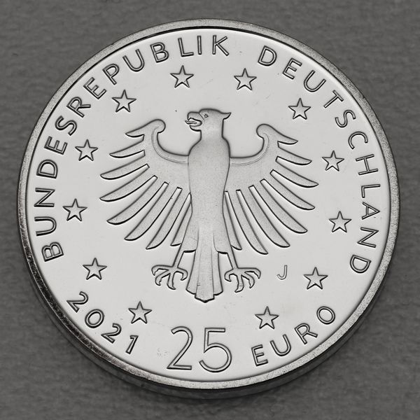 Silbermünze 25 Euro 2021