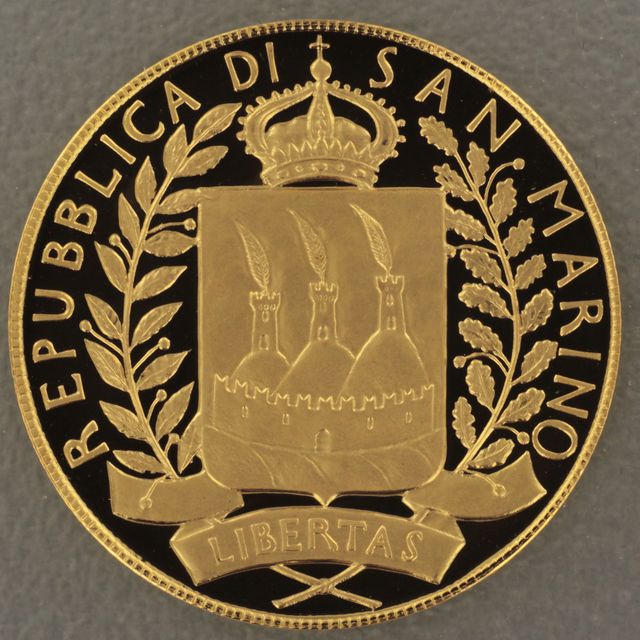 50 Euro Goldmünze San Marino 2006