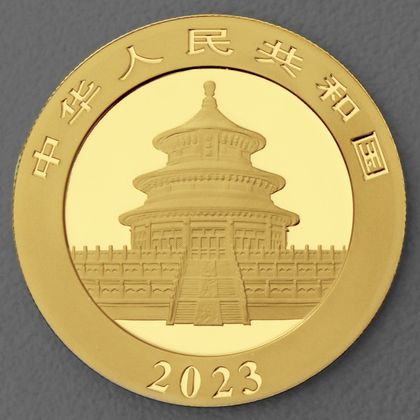 Goldmünze China Panda, 30g, 2023