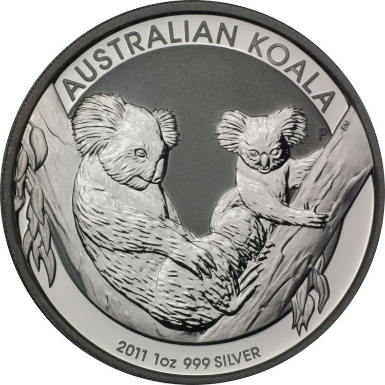 Koala Silbermünzen