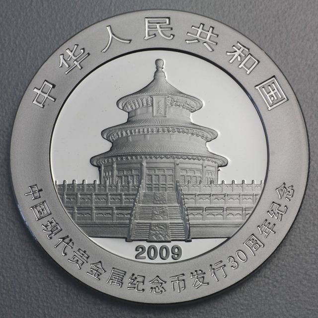 China Panda Silbermünzen International Coin Show