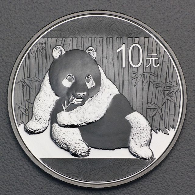 1oz Silbermünze 2015 China Panda