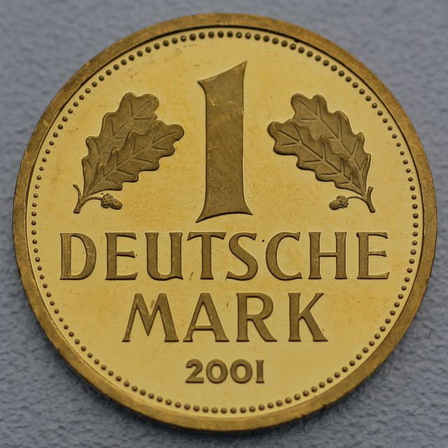 1 DM Goldmark Goldmünze Infos und Ankaufspreis / Wert ESG