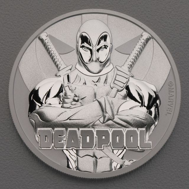 Silbermünze 1oz Marvel 2018 - Deadpool