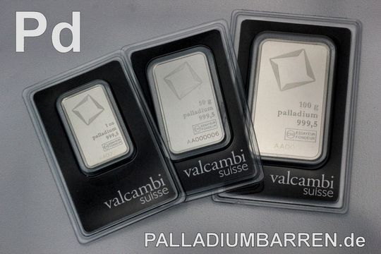 Palladiumbarren