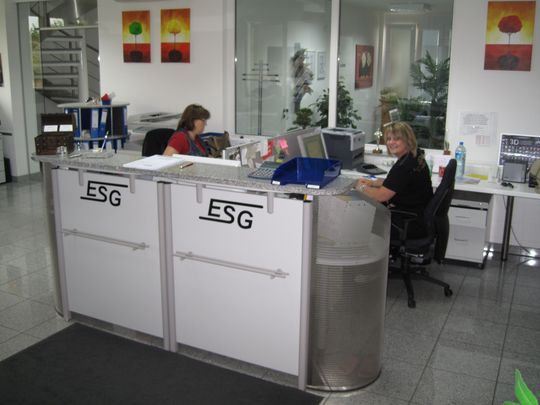 ESG Kundenempfang