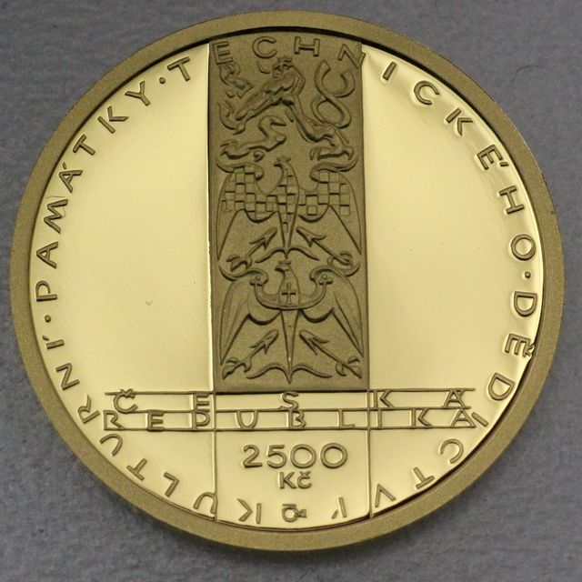 2500 Kronen Goldmünzen Tschechien 2009