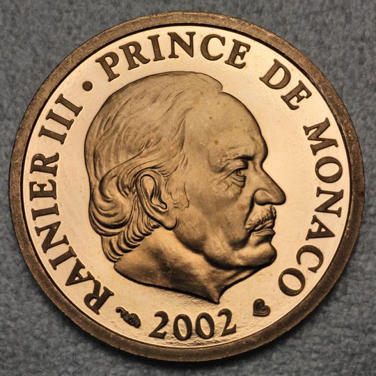 20 Euro Goldmünze Fürsth Rainer III 2002