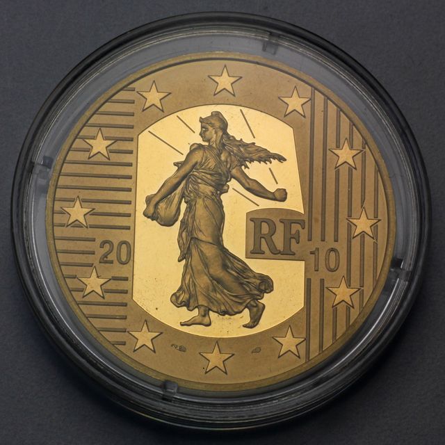 250 Euro Goldmünzen Frankreich 2010