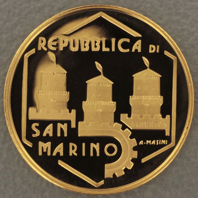 20 Euro Goldmünze San Marino 2008